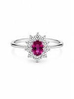 Anillo Idee Preziose dal 1987 Mujer in Oro blanco Zircone IP.AK18B/112